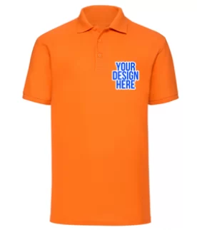Light Orange Polo Tshirt
