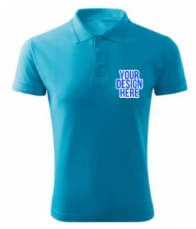 Sky Blue Polo Tshirt