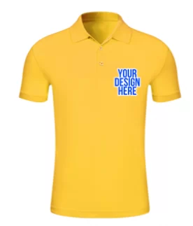 Dark Yellow Polo Tshirt